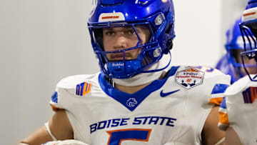 Boise State Broncos edge rusher Jayden Virgin-Morgan.