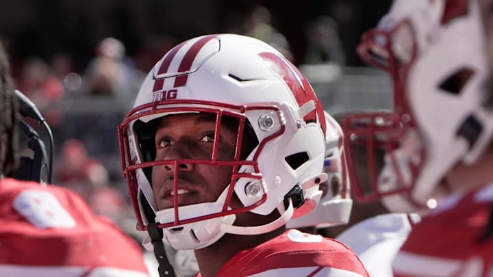 Xavier Lucas during Wisconsin's 27–13 win over South Dakota on Sept. 7, 2024. Xavier Lucas during Wisconsin's 27–13 win over South Dakota on Sept. 7, 2024.