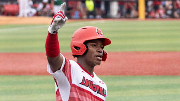 Louisville outfielder Eddie King Jr.