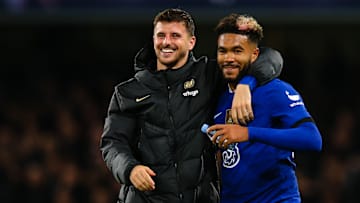 Mason Mount (left) and Reece James both came through the Chelsea academy
