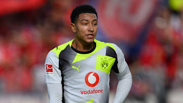Jobe Bellingham in Dortmund's new away kit.