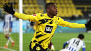 Youssoufa Moukoko hatte nur selten Grund zu ausgelassenen Jubelstürmen. 