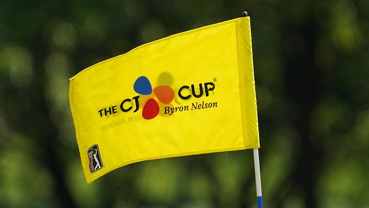 The flag stick on the first hole during the second round of the 2025 CJ CUP Byron Nelson