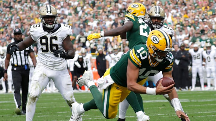 The Packers are massive home favorites to the Saints on Monday Night Football.