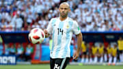 Mascherano con Argentina