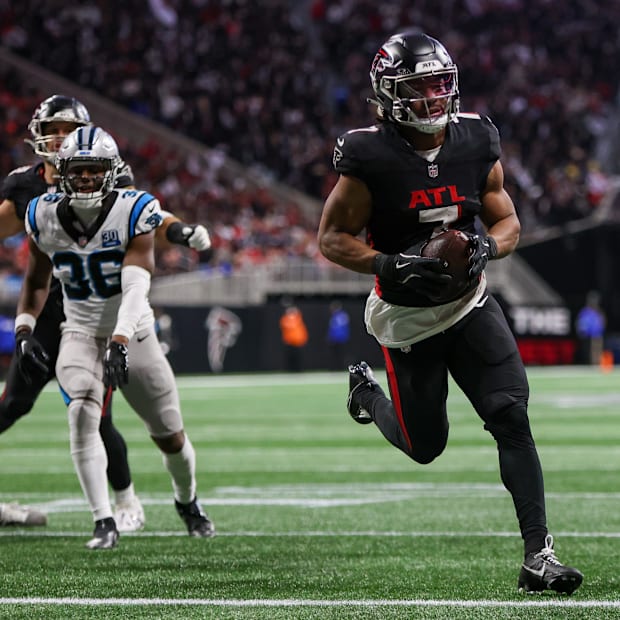 Atlanta Falcons running back Bijan Robinson