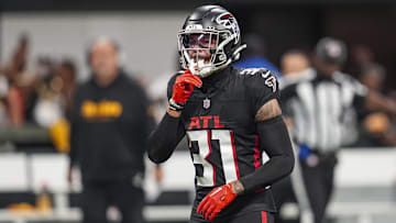 Atlanta Falcons safety Justin Simmons