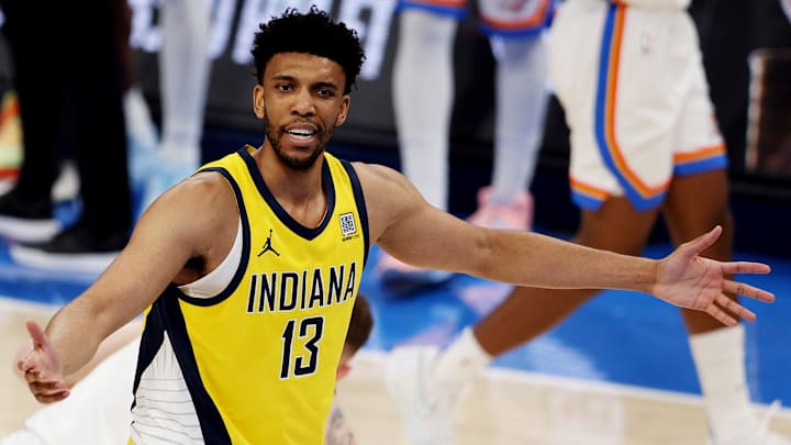 Indiana Pacers center Tony Bradley (13).