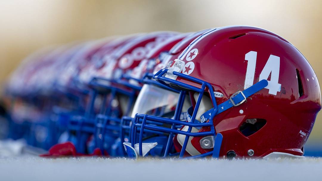 High school football helmets High school football helmets