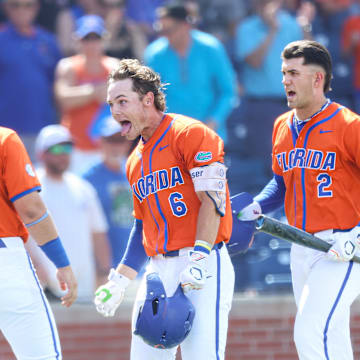 Bobby Boser plated three runs on Saturday as the Florida Gators took the series against Alabama.