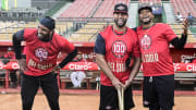 Albert Pujols fue una de las figuras de los Leones del Escogido de la LIDOM