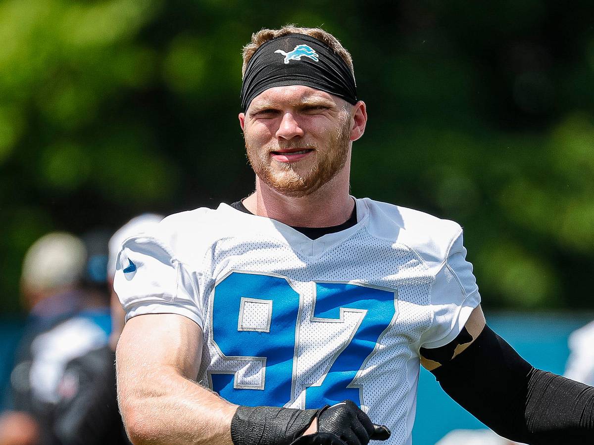Detroit Lions Aidan Hutchinson has been 'unbelievable' during spring