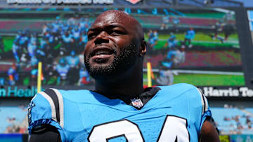 Carolina Panthers defensive lineman A'Shawn Robinson