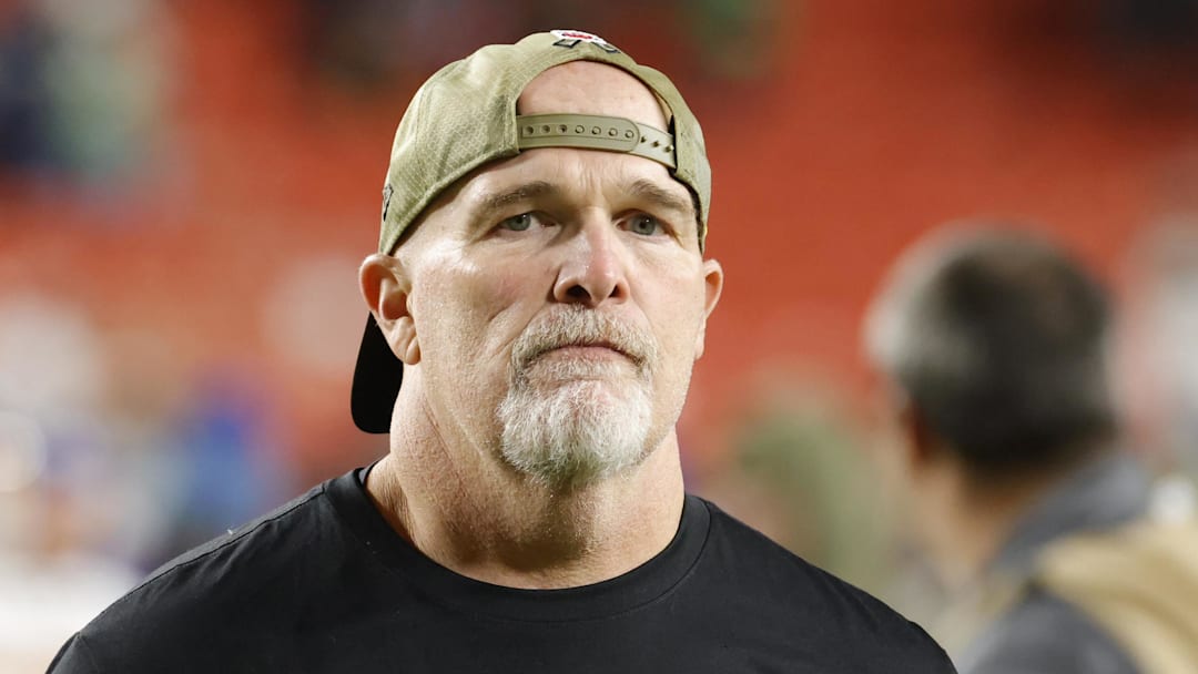 Washington Commanders head coach Dan Quinn