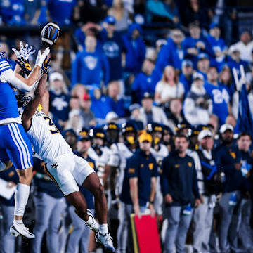 BYU WR Chase Roberts against WVU