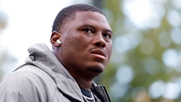 Carolina Panthers defensive lineman Derrick Brown