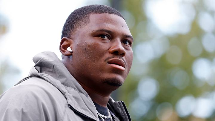 Carolina Panthers defensive lineman Derrick Brown