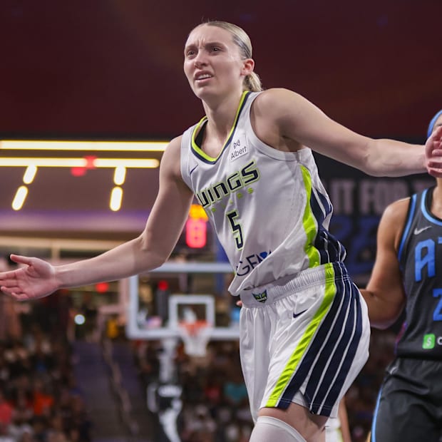 Dallas Wings guard Paige Bueckers