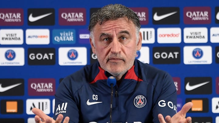 Christophe Galtier en conférence de presse