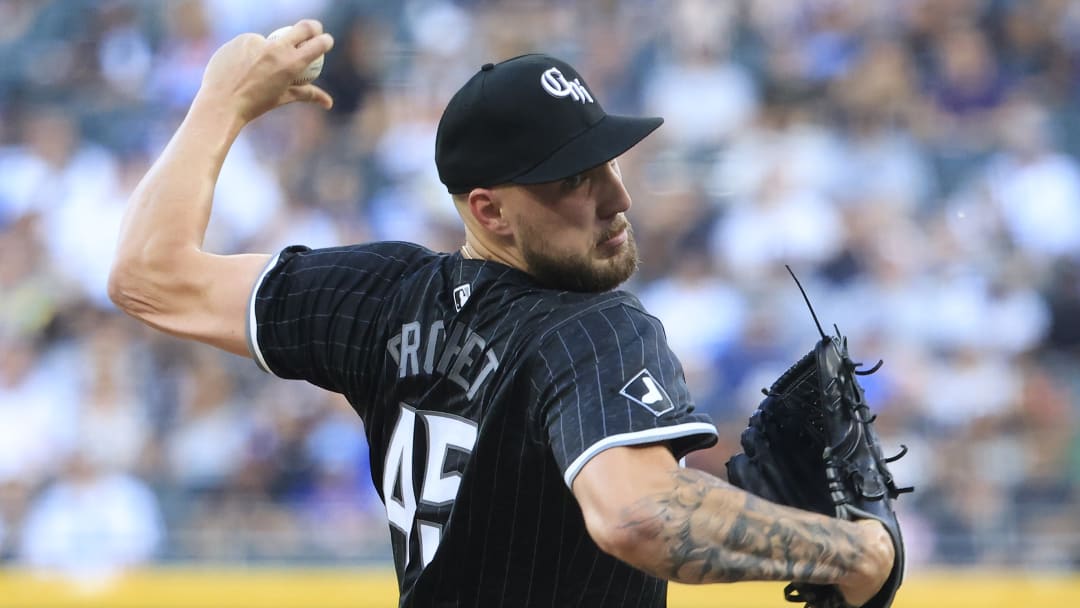 Chicago White Sox pitcher Garrett Crochet