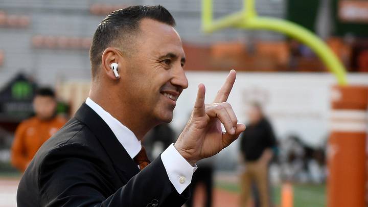 Texas' head coach Steve Sarkisian