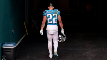 Christian McCaffrey, Carolina Panthers v Miami Dolphins