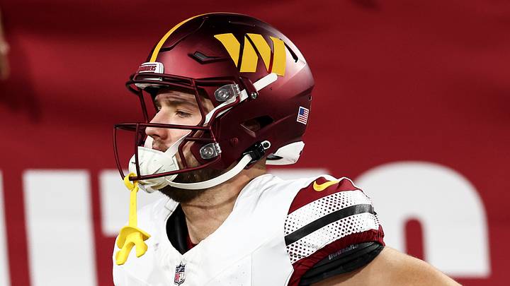 Washington Commanders tight end Ben Sinnott