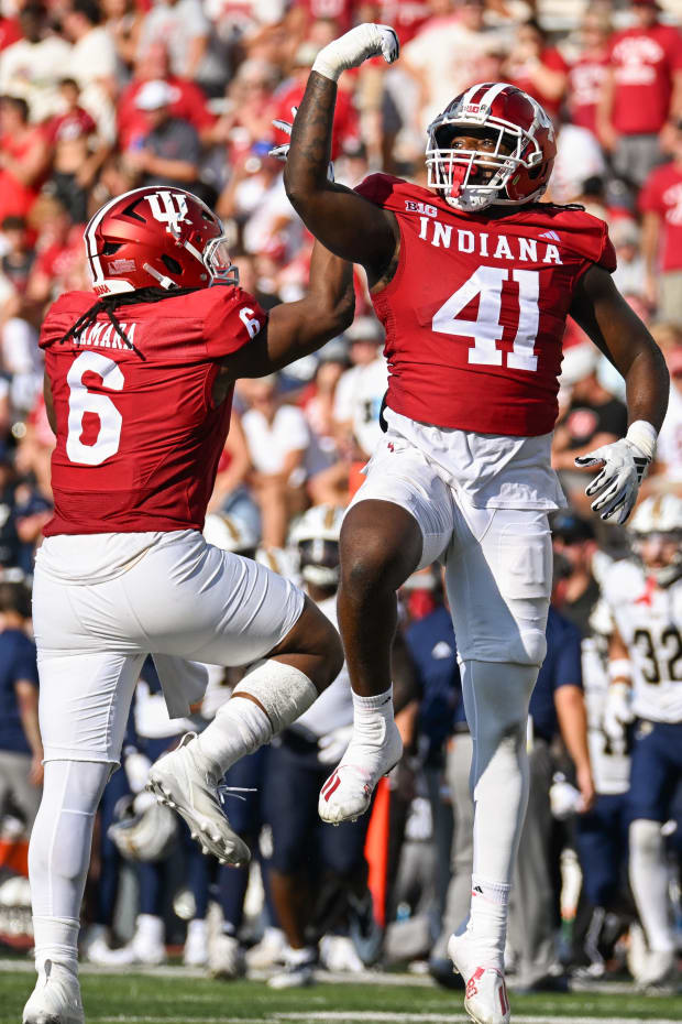 Mikail Kamara Lanell Carr Jr. Indiana Football