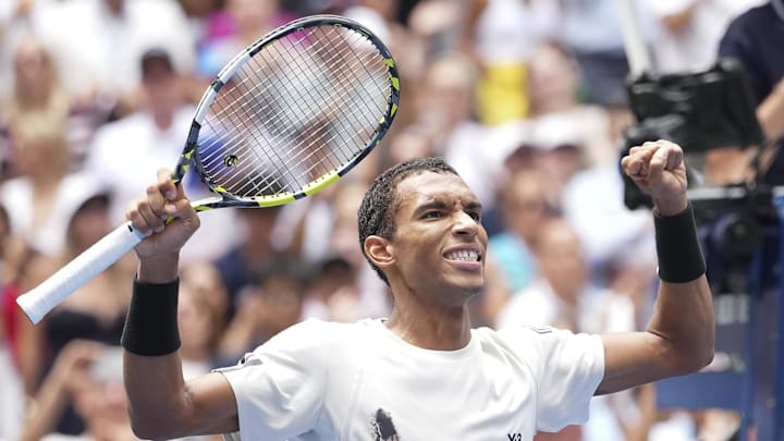 Felix Auger-Aliassime is an underdog in the US Open quarterfinals. Felix Auger-Aliassime is an underdog in the US Open quarterfinals.