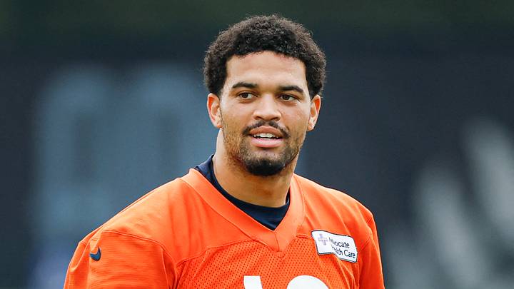 Chicago Bears quarterback Caleb Williams
