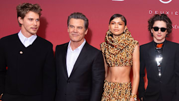 Austin Butler, Josh Brolin, Zendaya Coleman, Timothee Chalamet - "Dune 2" Premiere At Le Grand Rex