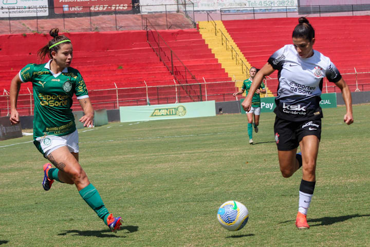 Corinthians x Palmeiras no Brasileirão Feminino