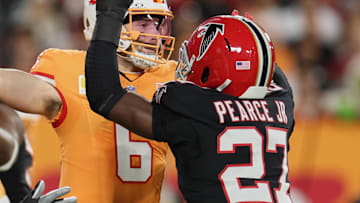 Pearce continues to establish himself as a dominant defender on the Falcons