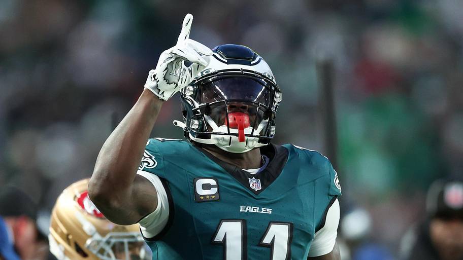 Philadelphia Eagles wide receiver A.J. Brown