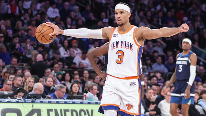 New York Knicks guard Josh Hart is a solid prop target on Tuesday. New York Knicks guard Josh Hart is a solid prop target on Tuesday.