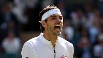 Taylor Fritz at Wimbledon 2025