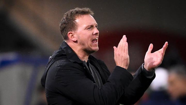 Julian Nagelsmann konnte mit der Leistung seiner Mannschaft kaum zufrieden sein Julian Nagelsmann konnte mit der Leistung seiner Mannschaft kaum zufrieden sein
