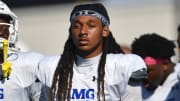 IMG Academy defensive back Amari Jones (#5) during practice earlier this month. The Ascenders travel to Utah, Thursday night, to face Corner Canyon in a showdown of Top 25 high school football powers.