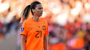 Damaris Egurrola was presented with the player of the match award
