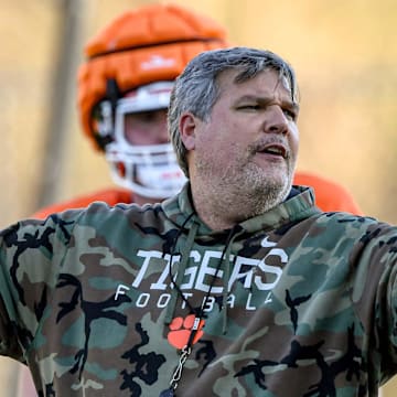 Clemson Tigers offensive line coach Matt Luke enters his second season with the team.