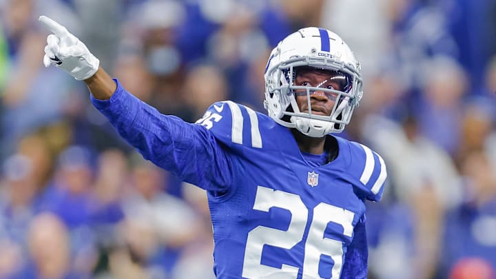 Rock Ya-Sin with the Indianapolis Colts