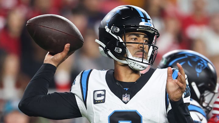 Carolina Panthers quarterback Bryce Young