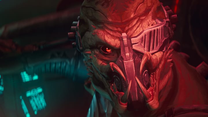 A scene still from 20th Century Studios' PREDATOR: KILLER OF KILLERS, exclusively on Hulu. Photo courtesy of 20th Century Studios. © 2025 20th Century Studios. All Rights Reserved.