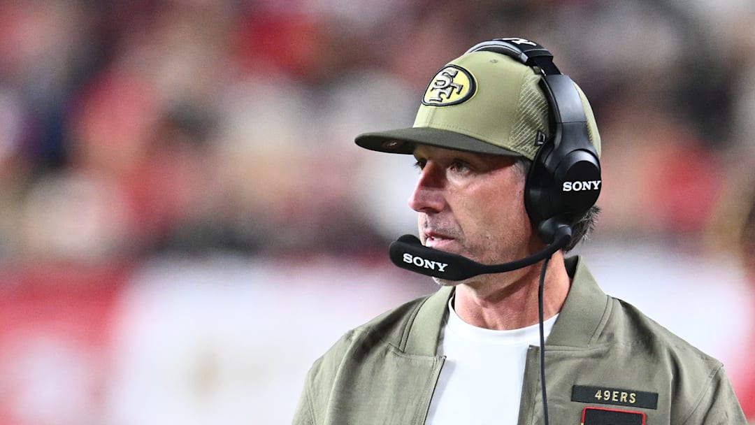 San Francisco 49ers head coach Kyle Shanahan