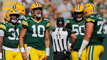 Green Bay Packers quarterback Jordan Love