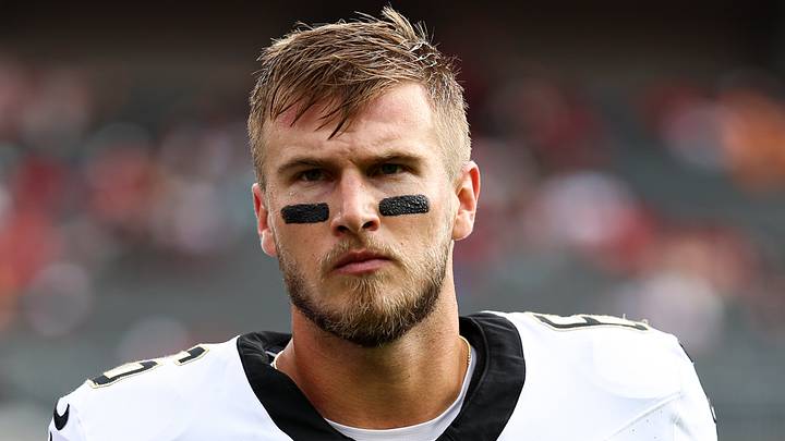 New Orleans Saints quarterback Tyler Shough