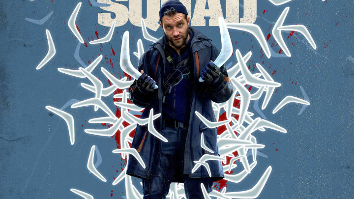 The Suicide Squad Captain Boomerang character art. Courtesy of Warner Bros. Pictures