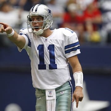 Dallas Cowboys quarterback Drew Bledsoe