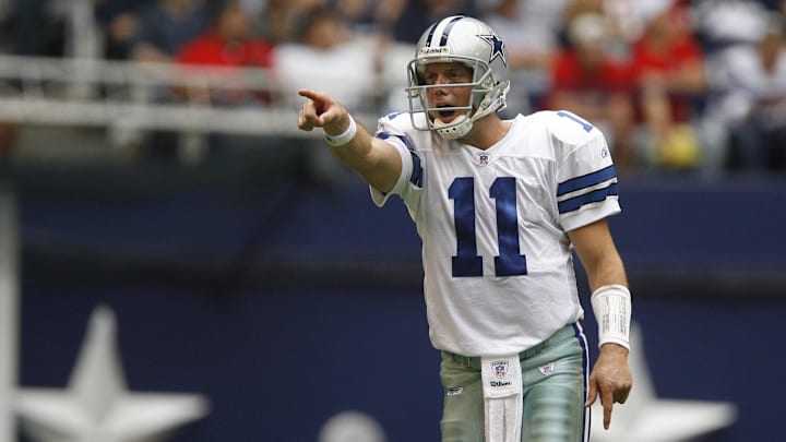 Dallas Cowboys quarterback Drew Bledsoe