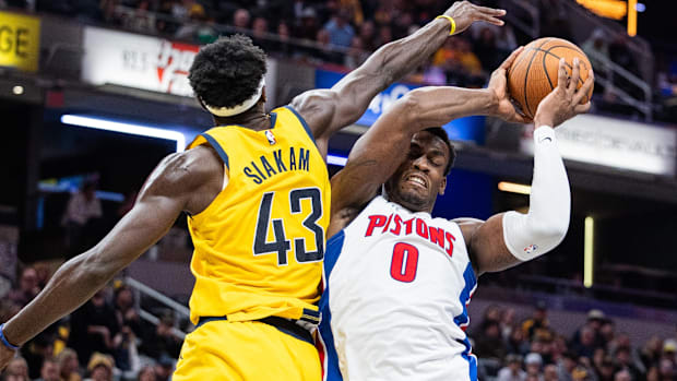 Jalen Duren against the Pacers. 